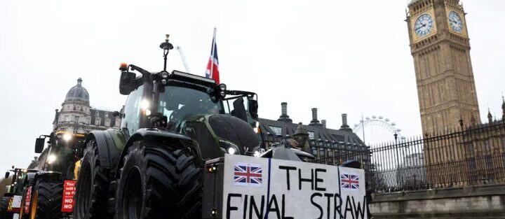 افزایش مالیات داد کشاورزان انگلیسی را درآورد